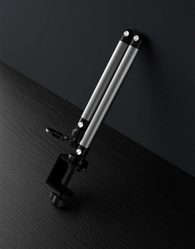 Magnetic Quick Release Mobile Phone Photography Desk Clip Stand Holder Aluminium