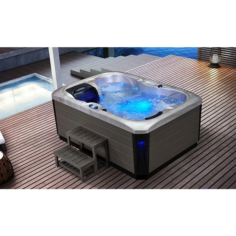Bancomat Jacuzzi Spa Cortile Esterno Grande Piscina Jacuzzi Acrilico Deluxe High End Hot Spring Bath