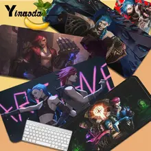 Arcane legal moda gaming player mesa portátil borracha mouse tapete tamanho para teclado tapete deak para cs go lol