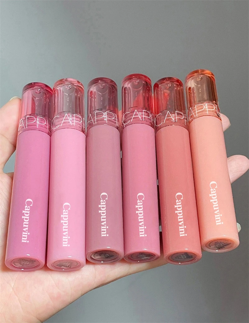 Waterproof Jelly Lip Glaze Moisturising Glossy Tint Lip Makeup_voghion.com