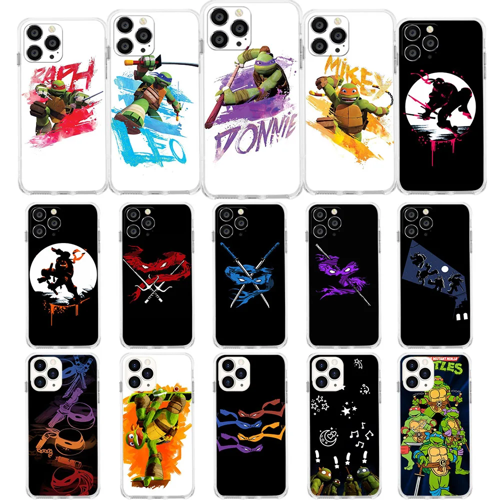 Ny-69 Mutant Ninja Turtles Custodia Morbida Per Lg K52 K65 K42 K118 K11 Plus K10 K22 K40 K12 X4 K40S K41S K50S K51S K61 K92