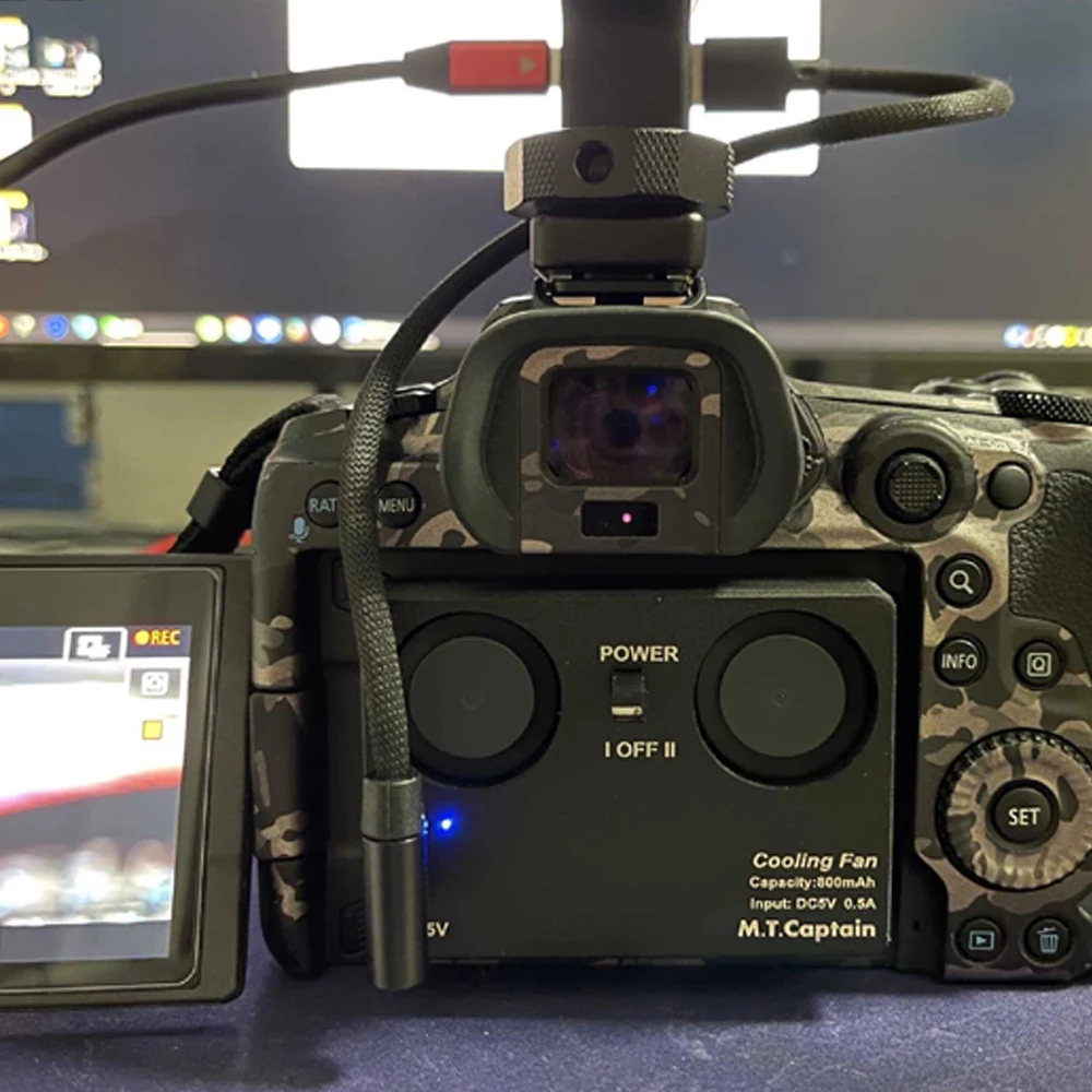 Cooling Fan Sony A7 Iii Overheating Mini Cooling Fan For Sony