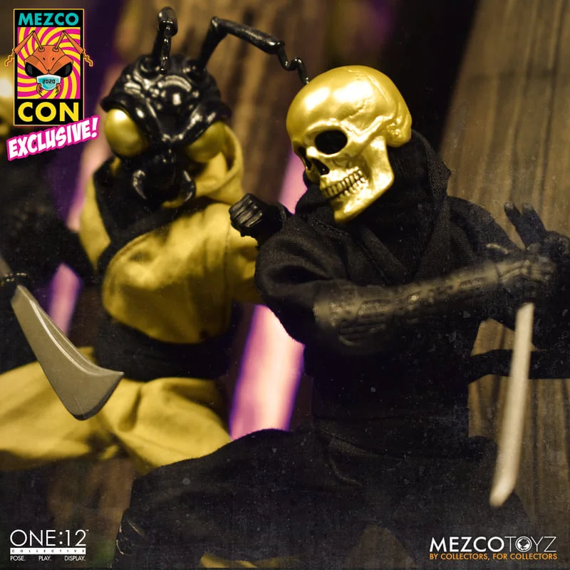 mezco メズコ　one12collective golden skull One:12 Collective House of The Golden Skulls: Gold Skull