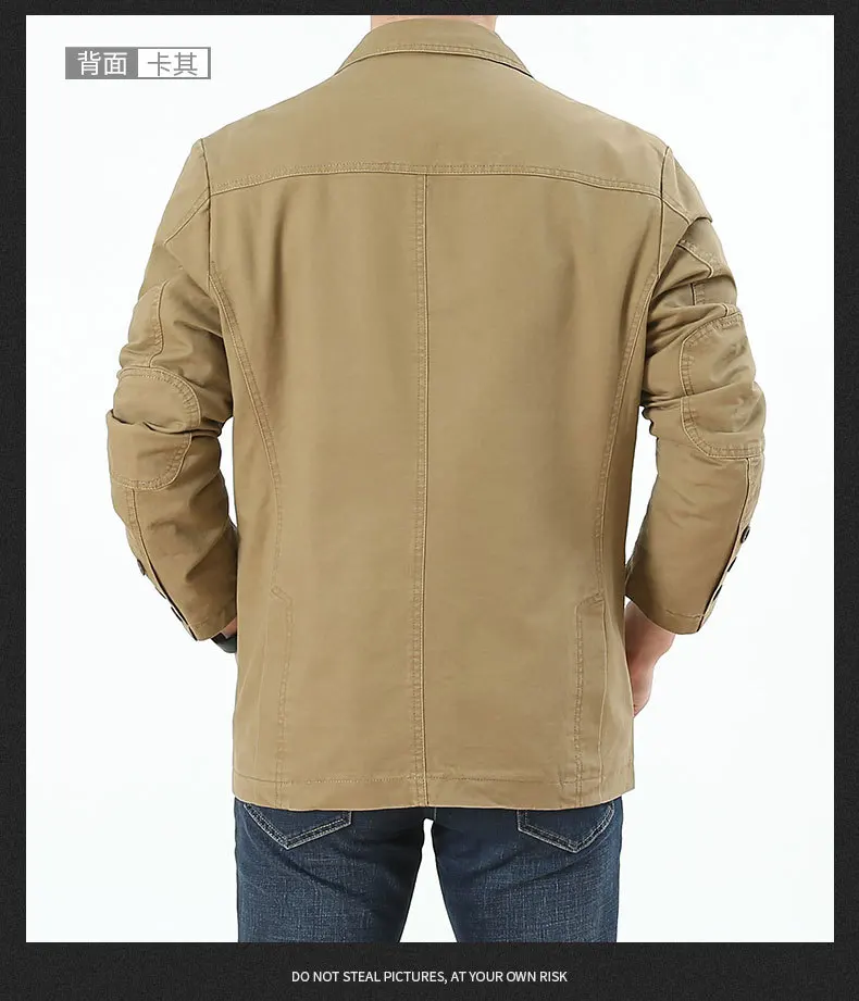 Men's Cotton Knit Blazer View 2