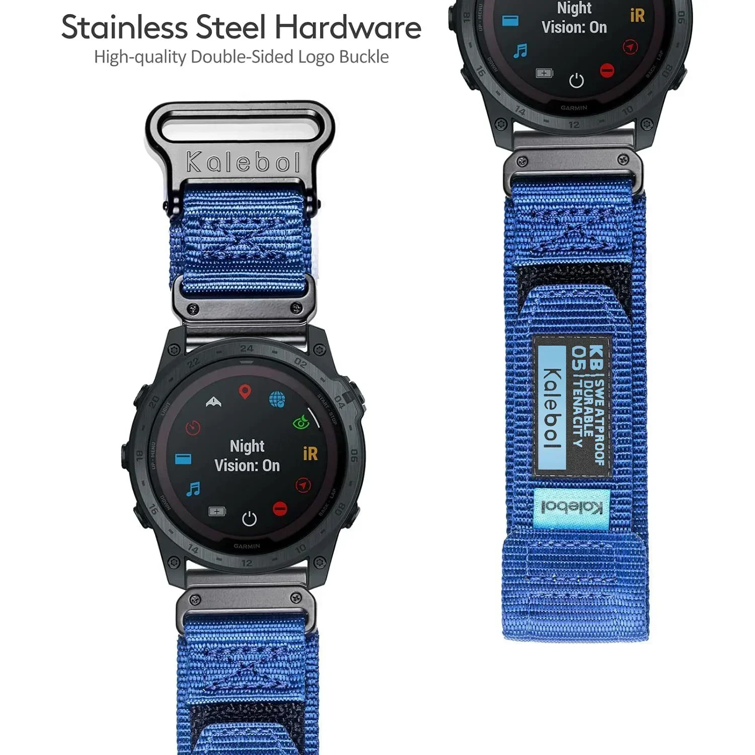 Nylon Tactical Strap, 26mm - Durable, Soft, Wear-Resistant Band