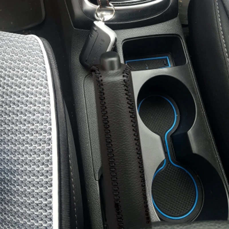Auto Leder Zahnräder Handbremse Abdeckung für Chevrolet Cruze Aveo Captiva  Lacetti Mazda 3 6 2 CX-5 Mitsubishi - AliExpress
