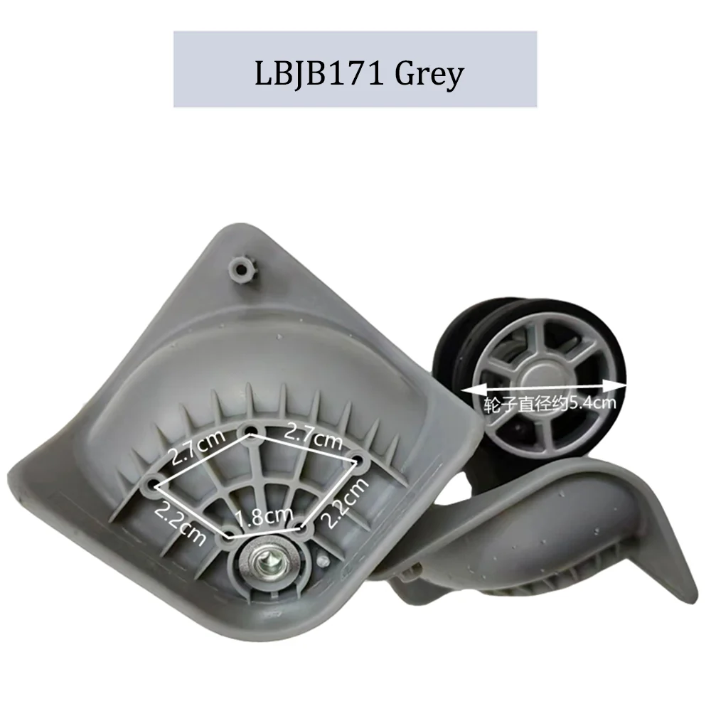 Suitable For DL 183-S Nylon Luggage Wheel Trolley Case Wheel Pulley Sliding Casters Universal Wheel Slient Wear-resistant Repair