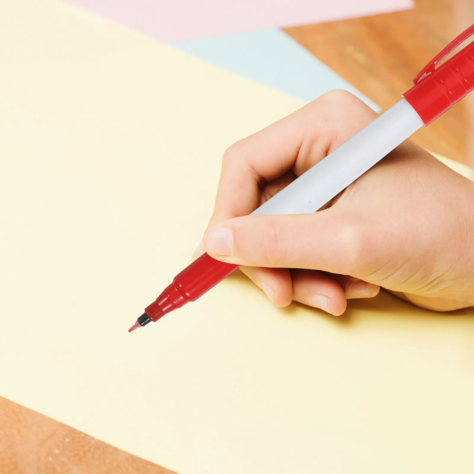 6개입 화이트보드 펜 지울 수 있는 화이트보드 마커 수채화용 드라이 이레이즈 크레용