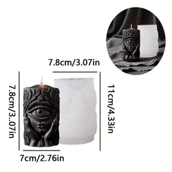 Spooky Demon Eye Candle Mold (GJ - 156)