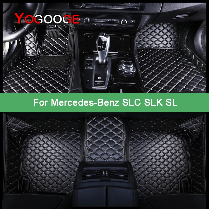 Yogooge Car Floor Mats For Mercedesbenz Sl Slc Slk 180 200 250 260 300