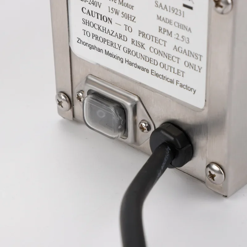 220V/110V 40-60kg Rotating Rack Barbecue Machine Electric Barbecue Motor BBQ Motor Outdoor Tool