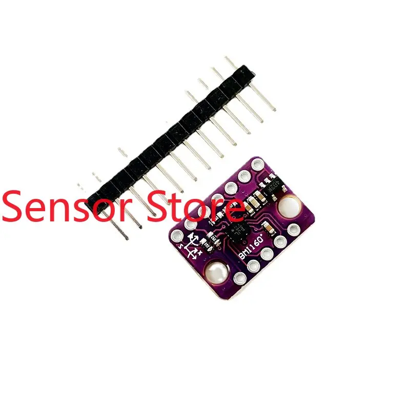 

5PCS GY-BMI160 Module 6DOF 6-axis Angular Velocity Gyroscope+Gravitational Acceleration Sensor IICSPI