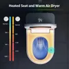 Smart Toilet with Built-In Bidet, Heated Seat,with Foot Sensor and Night Light, Auto Flush, Auto Open & Close Lid 6
