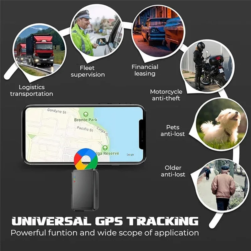 GPS Tracker,GPS Tracker No Subscription,For Cars, Easyfind Mini GPS Tracker,Car Vehicle Tracking Anti-Lost Smart Locator
