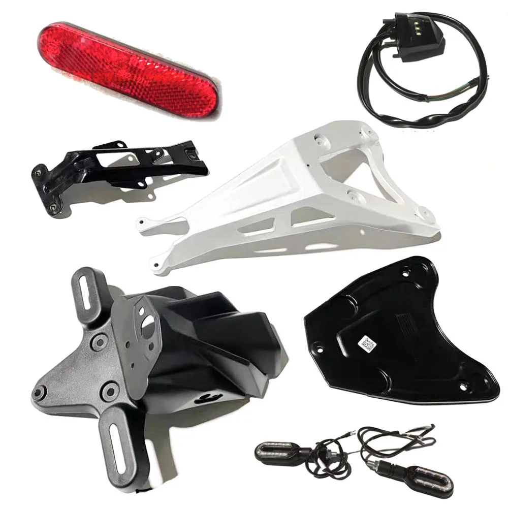 2021 Parafango Posteriore Parafango Porta Targa Per Loncin Voge 300Ac 300 Ac