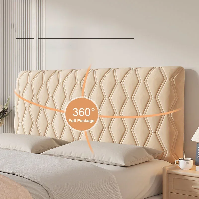 Bed Headboard Cover Bed Headboard Cover Thickened Soft-package Bed spread Backrest Anti-collision Universal Protective