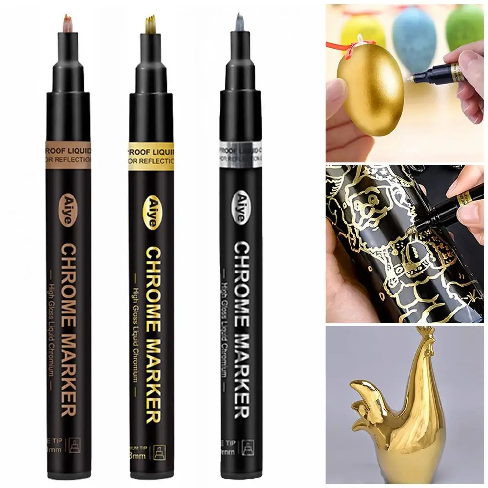 Рисунок 3 - Зеркальные хромированные маркеры