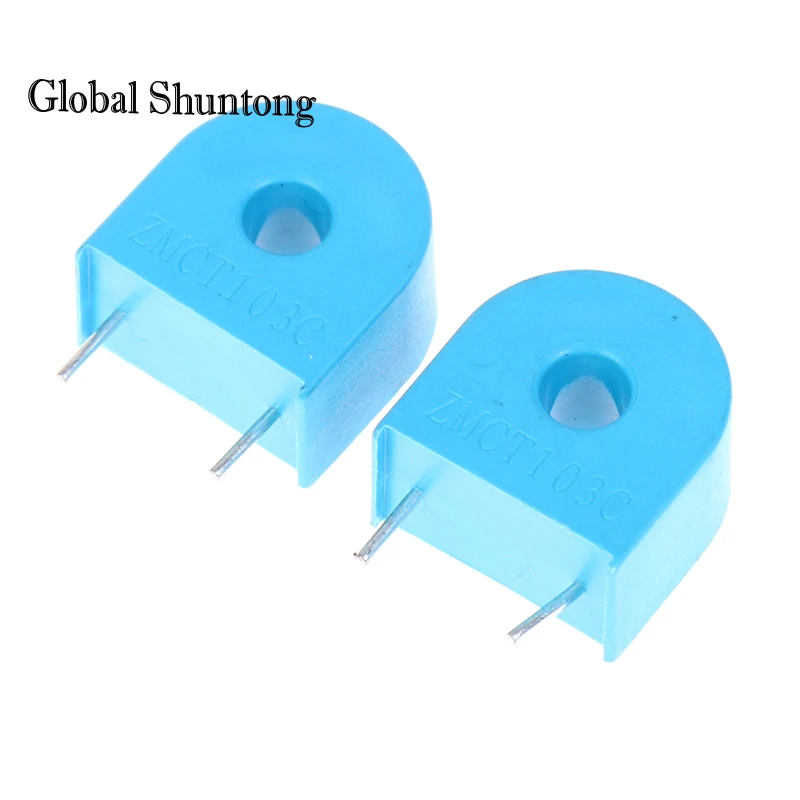 

10Pcs Current Transformer ZMCT103C Micro Precision Blue Current Transformer 5A/5mA Sensor