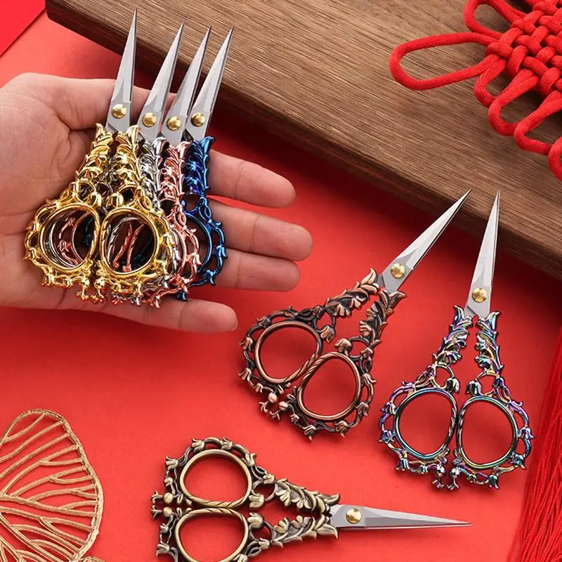 Tailor's Stainless Steel Scissors for Cross Stitch Cutting Embroidery Sewing Handcraft DIY