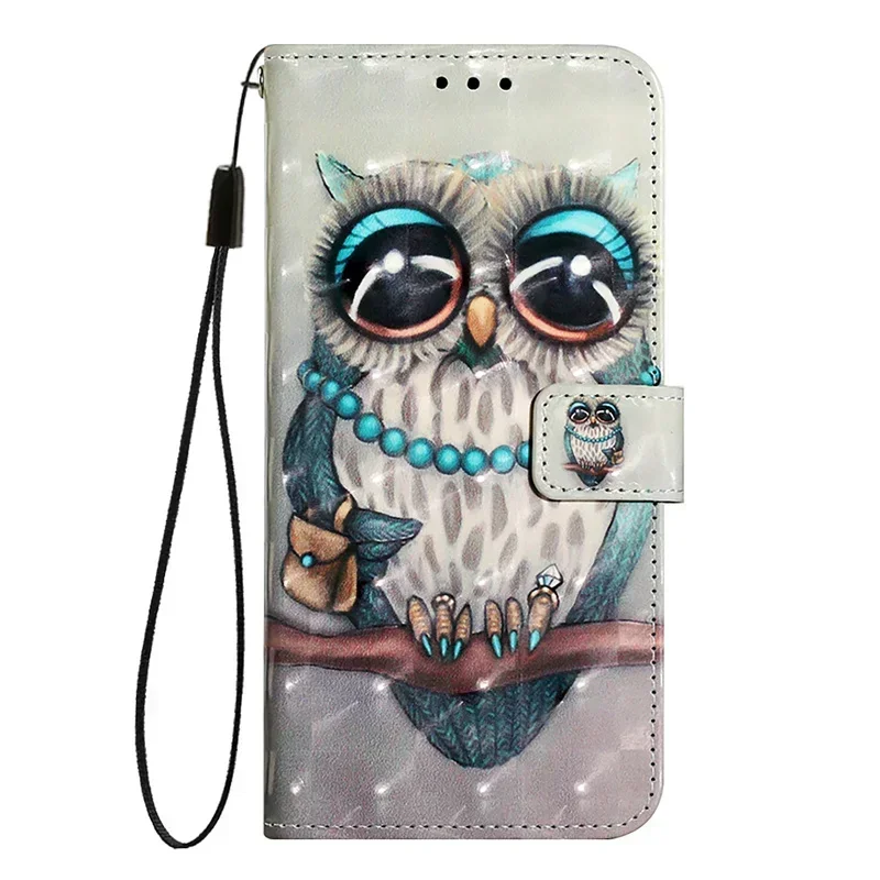 Elegant Painted Flip Leather Phone Case,  Series