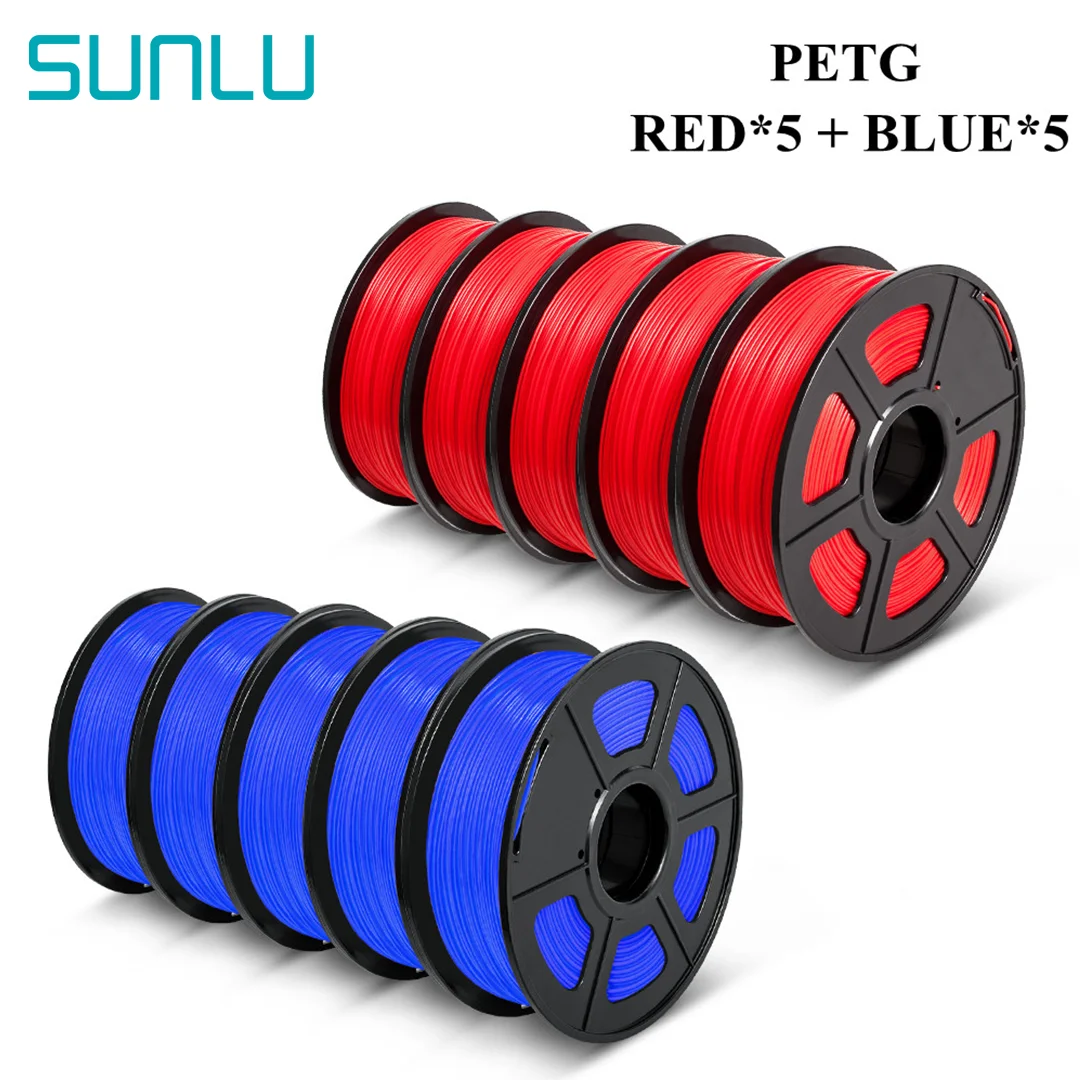 SUNLU PETG Rainbow 3D Filament 1.75mm 1KG