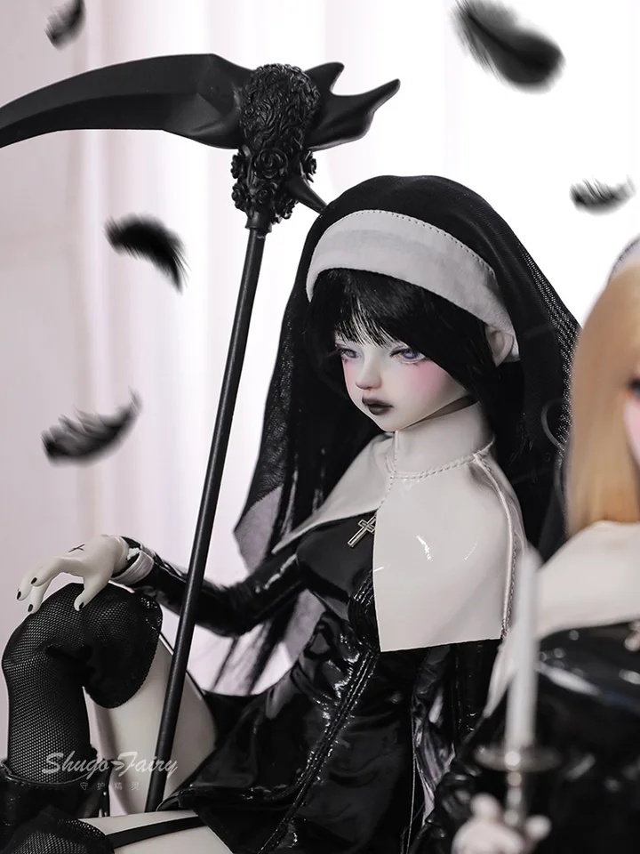 花の妖精BJD人形フィギュア シュガーフェアリーズトラニズhuzhu bjd人形、絶妙な限定版、収集可能