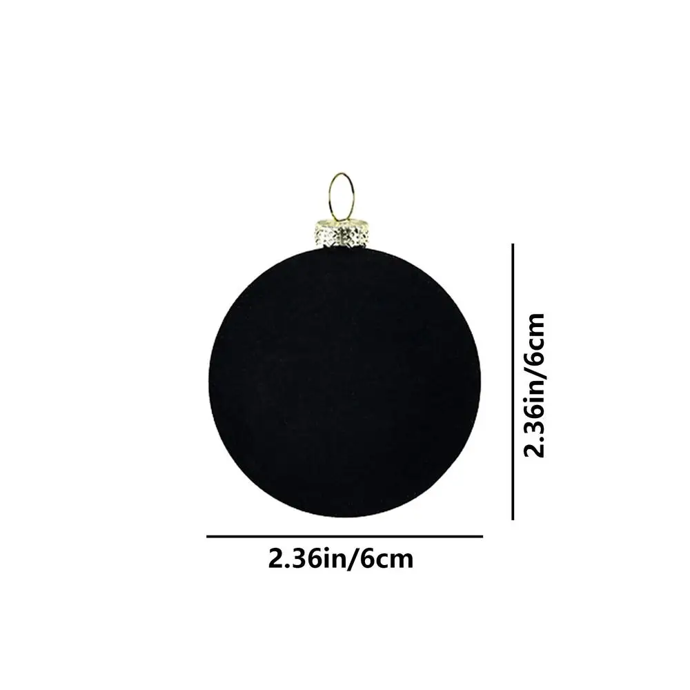 thumbnail image 1 of Juego de bolas de adornos navideños, adornos de bolas flocadas, decoraciones de bolas navideñas irrompibles para la pared del árbol de Navidad y la chimenea, 1 of 5