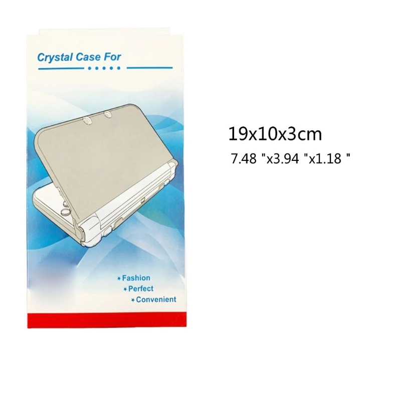 New 3DS XL LL/New 3DS용 플라스틱 케이스 하우징 풀 커버리지 케이스