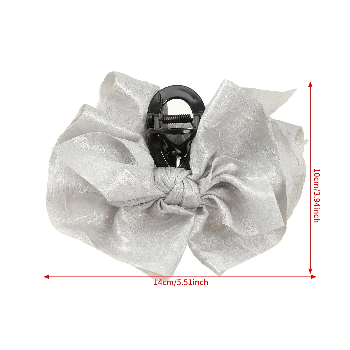 Bow Large Hair Claw For Women Korean Hairpin Princess Hair Accessories Black Festival Hair Crab Clip Fashion Hair Accessories