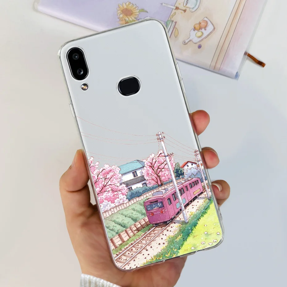 Cute Painted Soft Silicone TPU Back Phone Case Cover