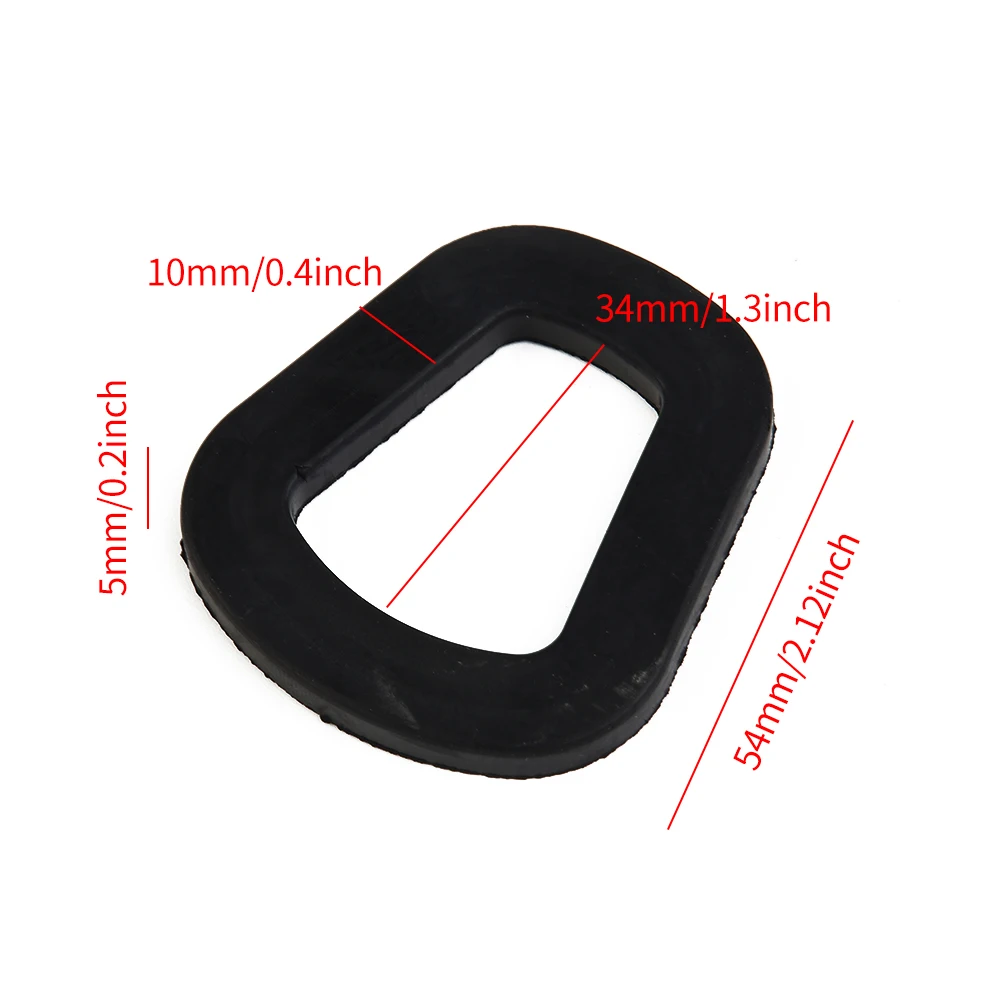 

4X Rubber Seal Gasket Petrol Fuel Seal Rubber Seal Petrol Canister For 5/10/20 Litre 54mm Replacement Accessories