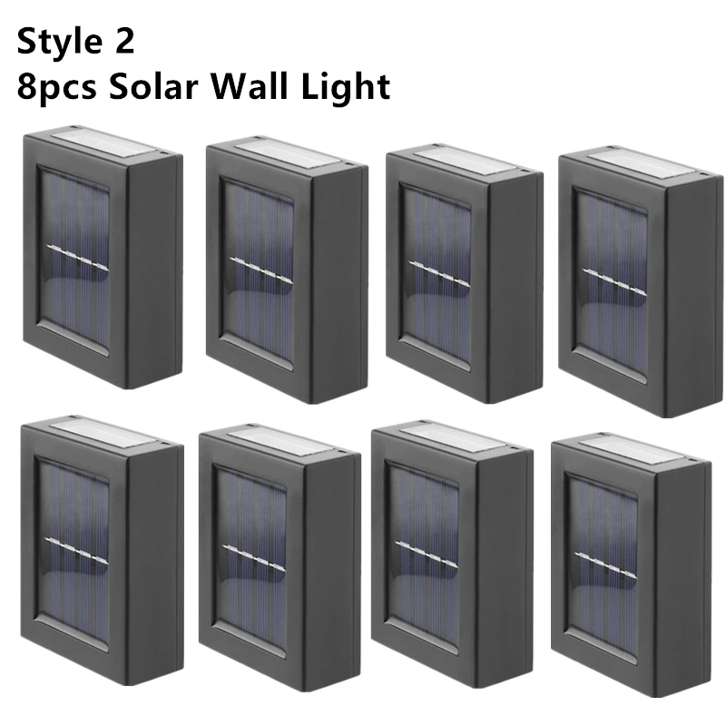 solar yard lights LED Wall Lamp Outdoor Light Waterproof Garden Decor Lamps for Balcony Courtyard Street Wall Light Garden Outdoor Solar Lamp outdoor solar lanterns Solar Lamps