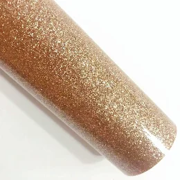 Color Glitter Heat Transfer Vinyl Film - Iron-On HTV for Heat Press and Cutting Plotter