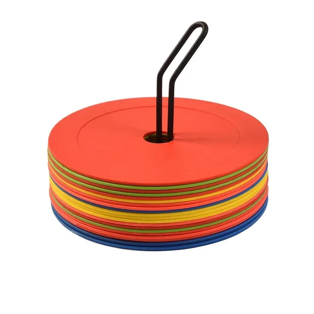 Soccer Flat Cones Marker Disc High Quality Football Basketball Training Aids Sports Training Equipment Accessories Soccer Flat Cones Marker Disc High Quality Football Basketball Training Aids Sports Training Equipment Accessories
