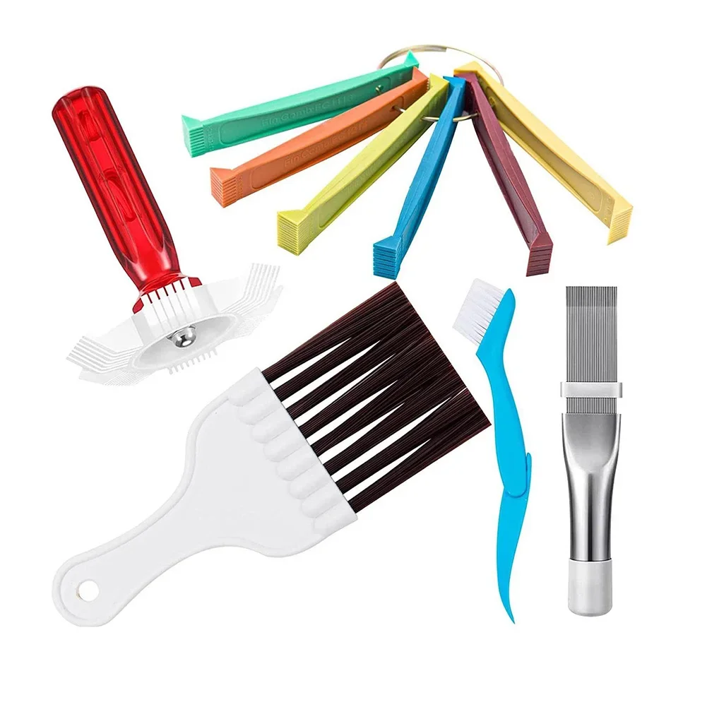 2-Pack AC Fin Straightener & Cleaner Tool - For Air Conditioner & Refrigerator Coils
