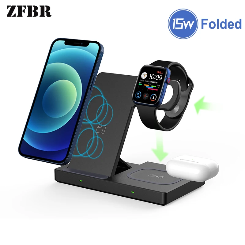 Charging Station Apple Watch Phone Wireless Apple Watch Phone Charger