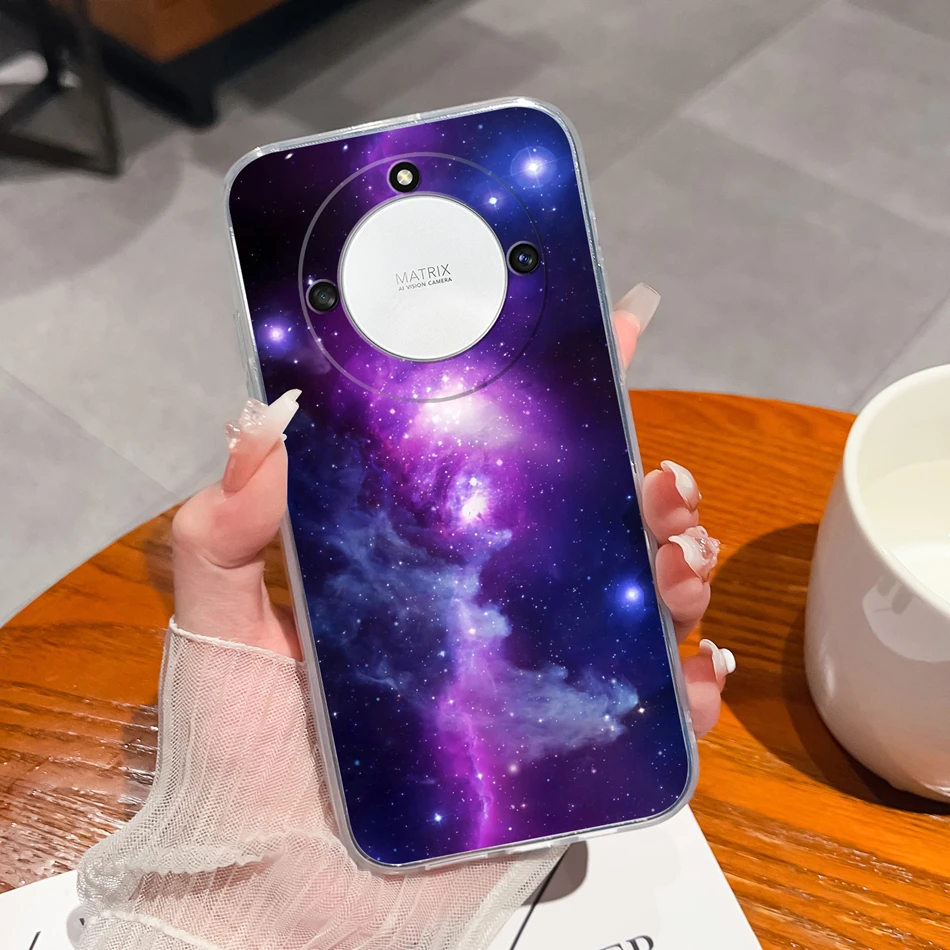Clear Gradient Anti-Drop TPU Phone Case