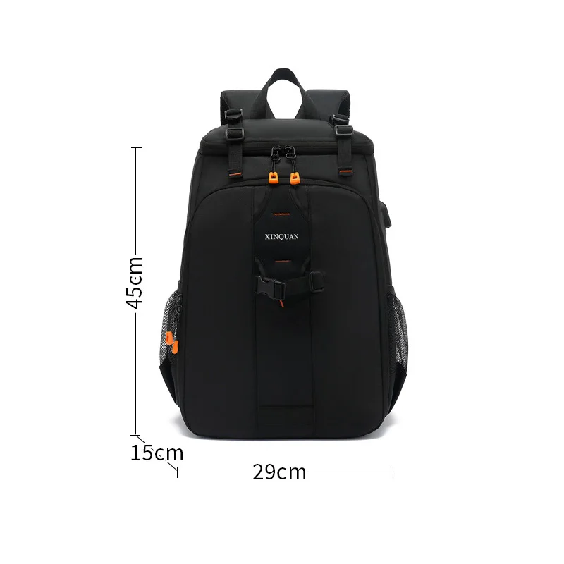 Waterproof Travel Backpack Large Capacity Photography Camera Shoulder Video Tripod DSLR Bag For Canon Nikon Sony Pentax_voghion.com