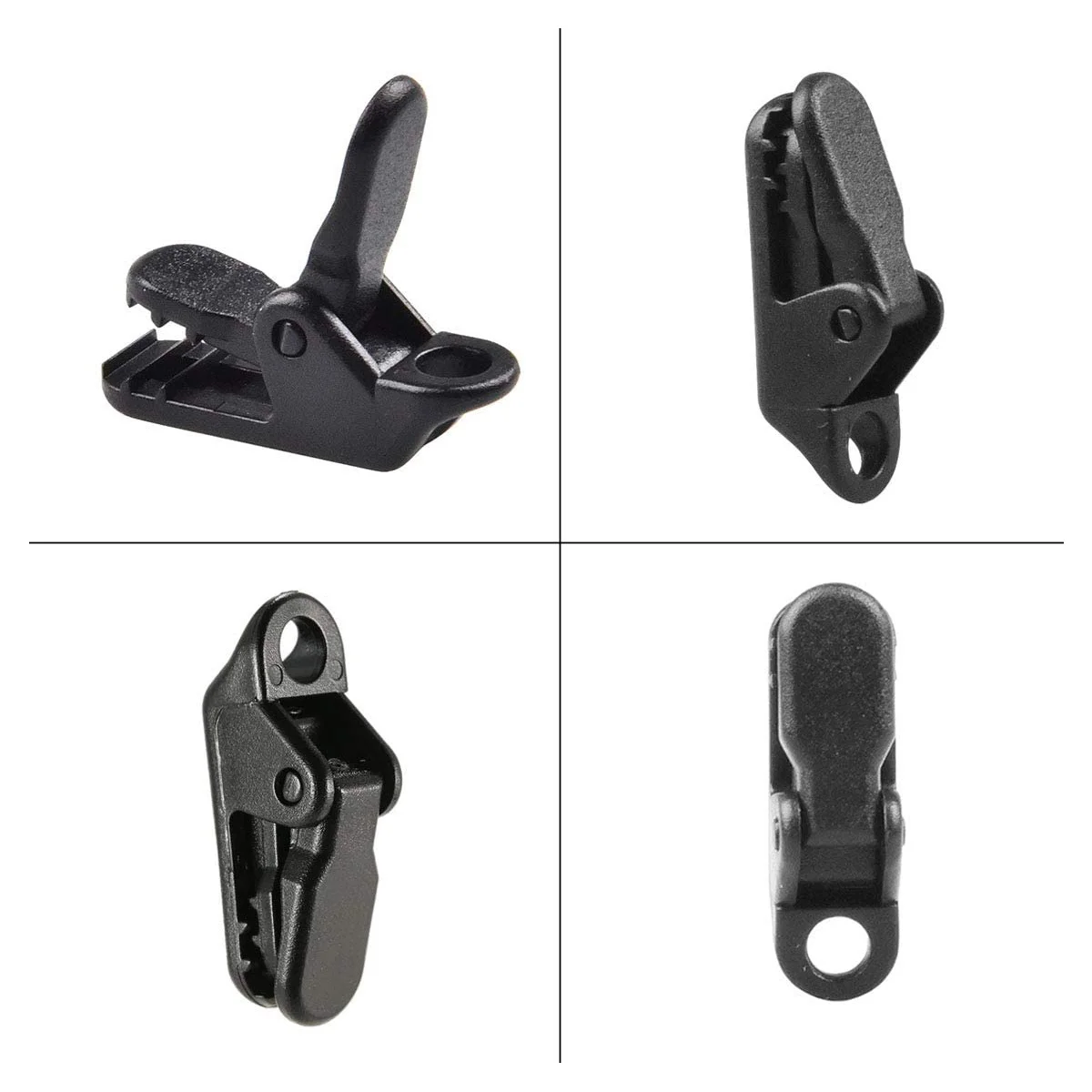 10Pcs Tarp Clips Crocodile Tent Awning Clamps Set Heavy Duty Lock Grip Instant Clip for Camping Canopy Tarps Caravan outdoor clips