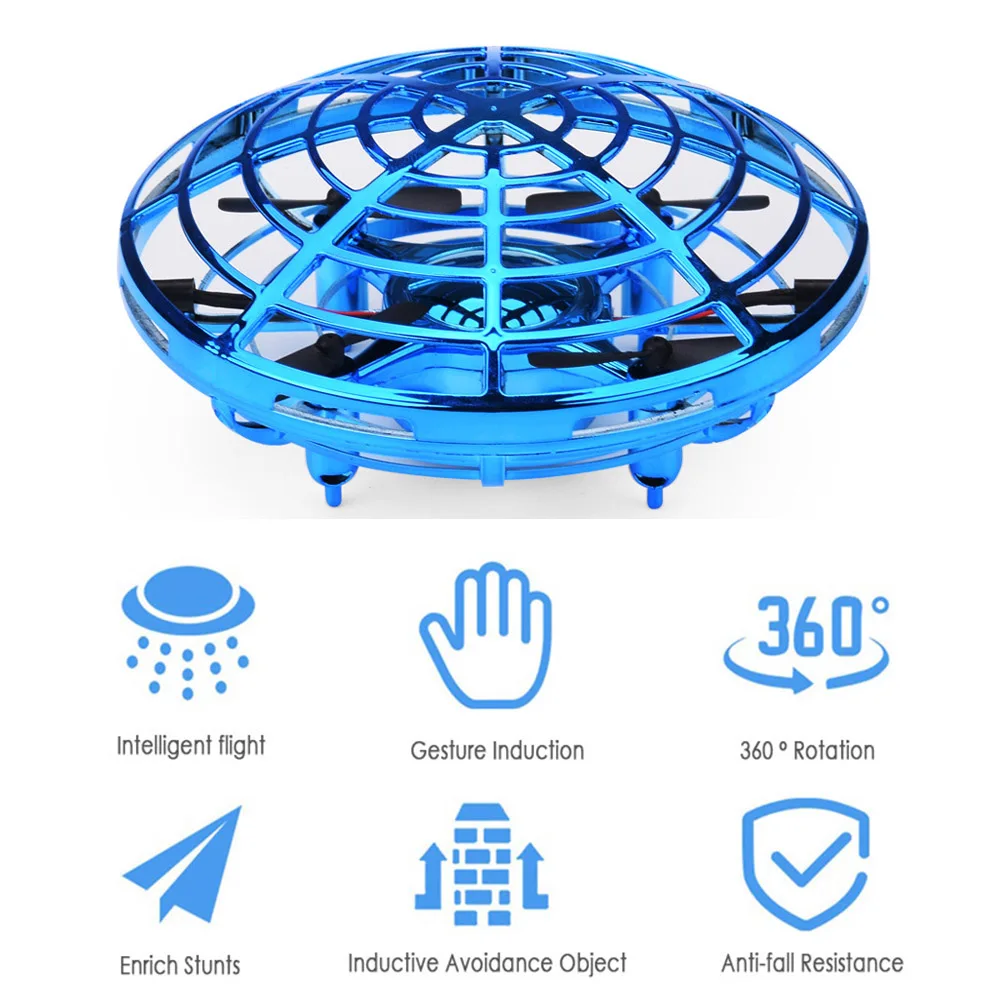 Ufo Precise Control Durable Construction Popular Motion Sensor Drone Futuristic Design Motion Sensors Easy To Operate Drone