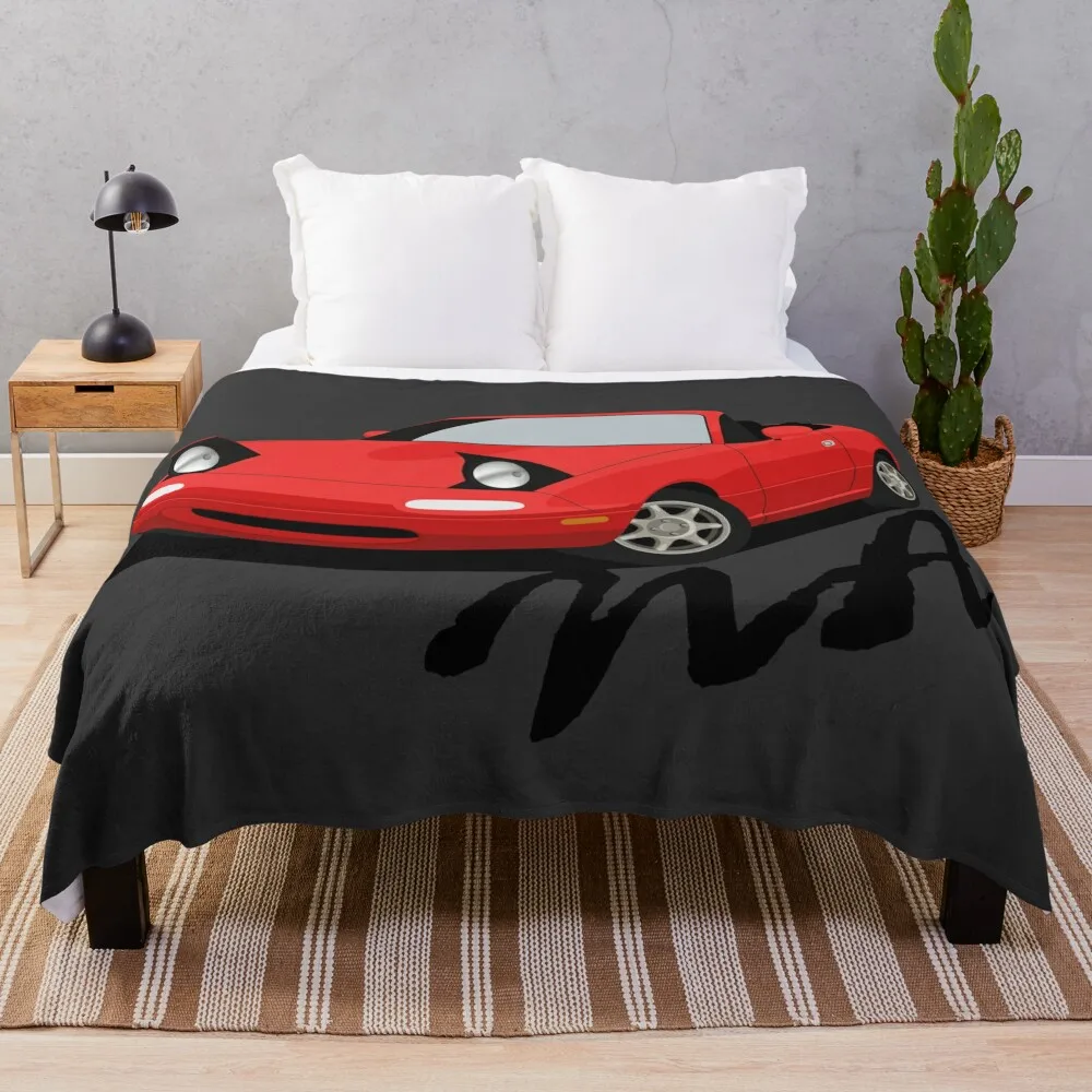 

Miata NA Throw Blanket Beautiful Blankets Blankets For Sofas Blanket Luxury Personalized Gift Weighted Blanket