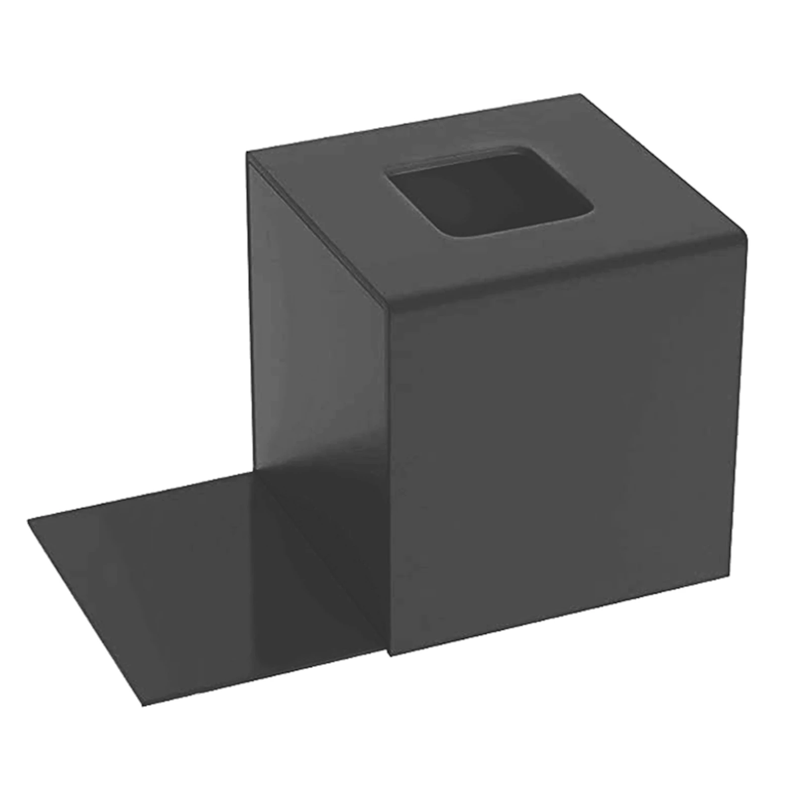 Acrylic Tissue Box Clear Tissue Holder Napkin Cover Hand Towel Dispenser Tissue Cover Rectangular for Home Bathroom Accessories 4