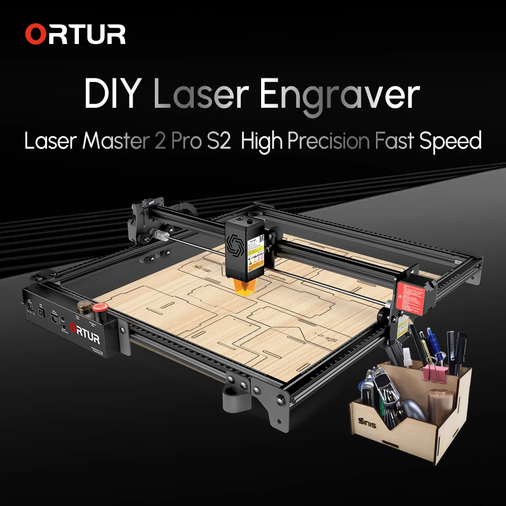 Ortur Laser Master 2 Pro S2 Compresed Spot Cnc 32bit Motherboard