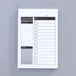 Premium Undated Schedule Planner and Time Management Notebook (Daily plan)