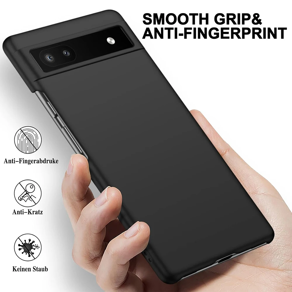 Ultra Thin Matte Hard PC Case - Solid Color Frosted Back Cover, Slim Fit Shell Coque