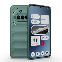 Soft Silicone Anti-Fall Shockproof Protection Case Cover for Nothing Phone (3a) (Green)