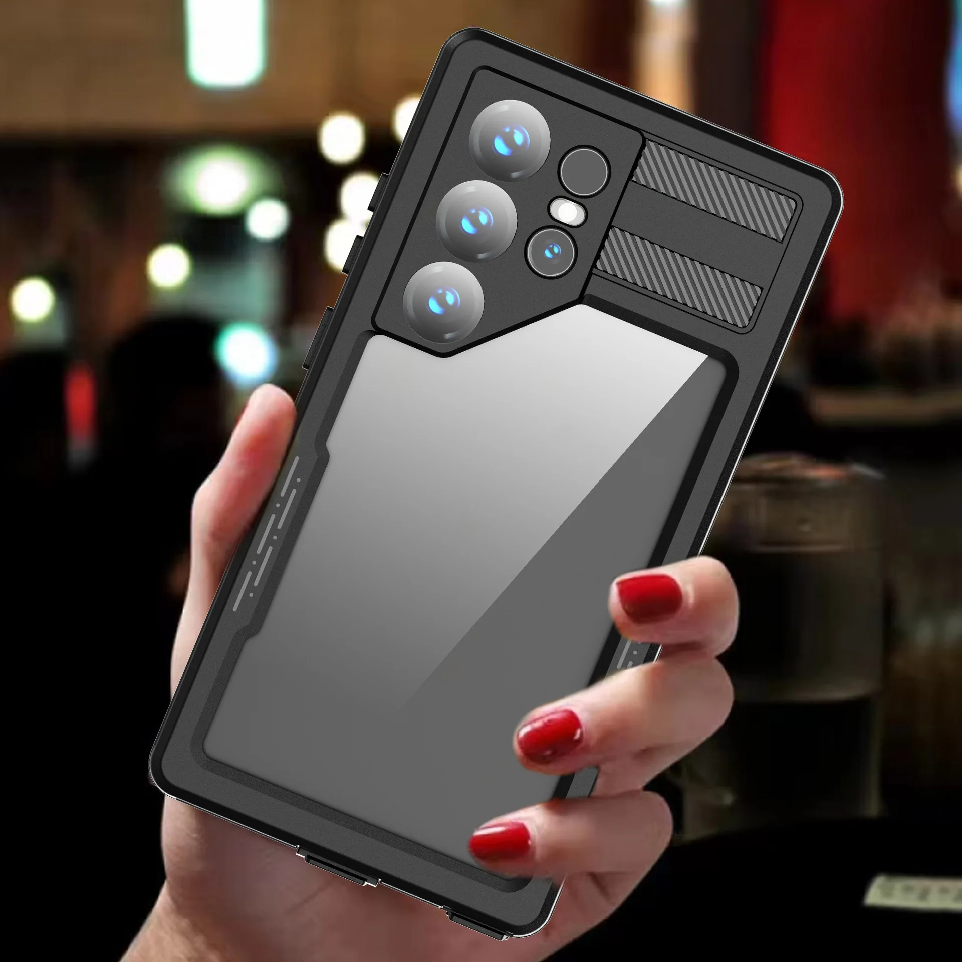 

Водонепроницаемый пыленепроницаемый чехол для Samsung Galaxy S24 Plus