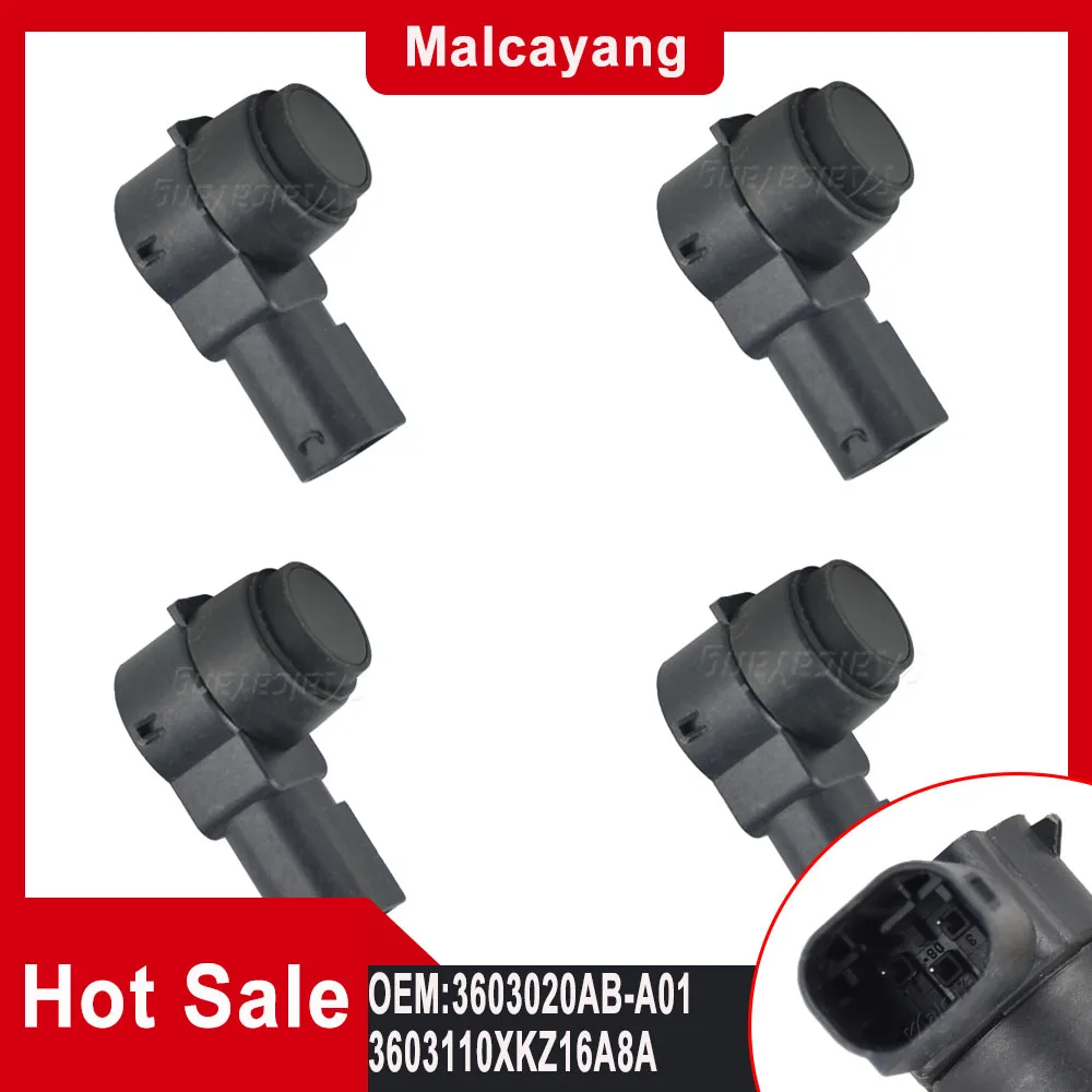 

4pcs Car Styling 3603110XKZ16A8A PDC Parking Sensor Parking Radar Parking Assistance 3603020AB-A01 For GMC GreatWall Haval H6
