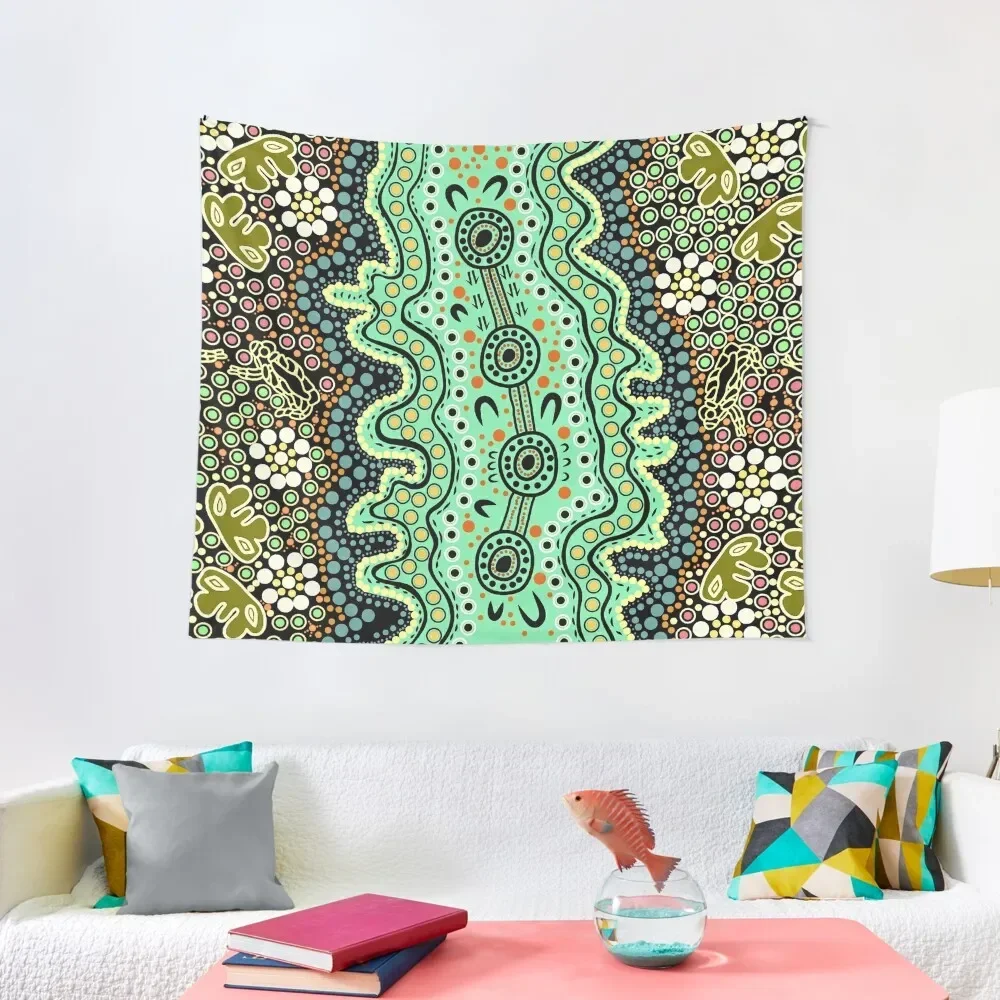 

Yilawura - Wiradjuri word for "a pleasant Place to Camp" Tapestry Room Decor Aesthetics For Room Tapestry