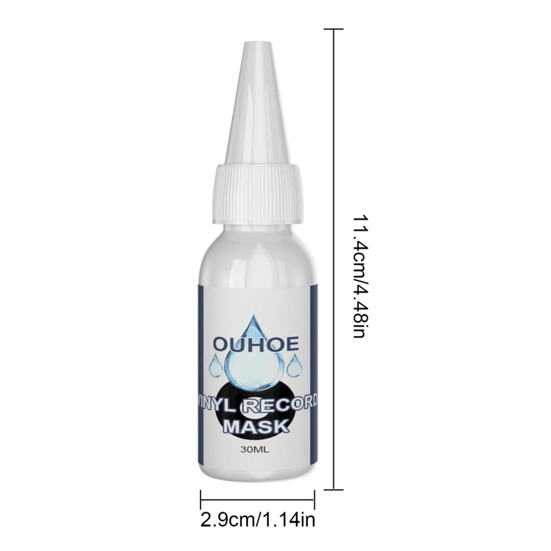 Vinyl Record Cleaner 30ml Vinyl Record Cleaner Anti-static Detergent